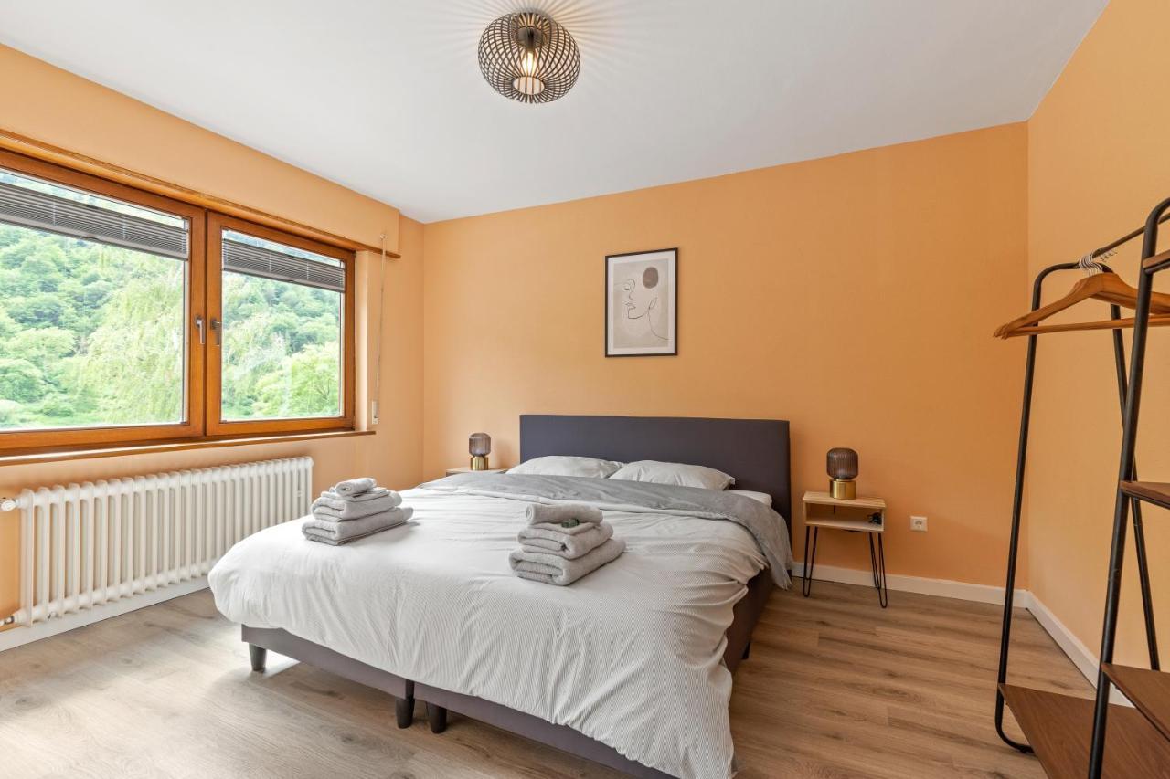 Haus Blaue Traube Mit Moselblick Daire Ediger-Eller Dış mekan fotoğraf